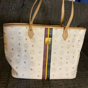 Authentic MCM tote with authenticity and care card